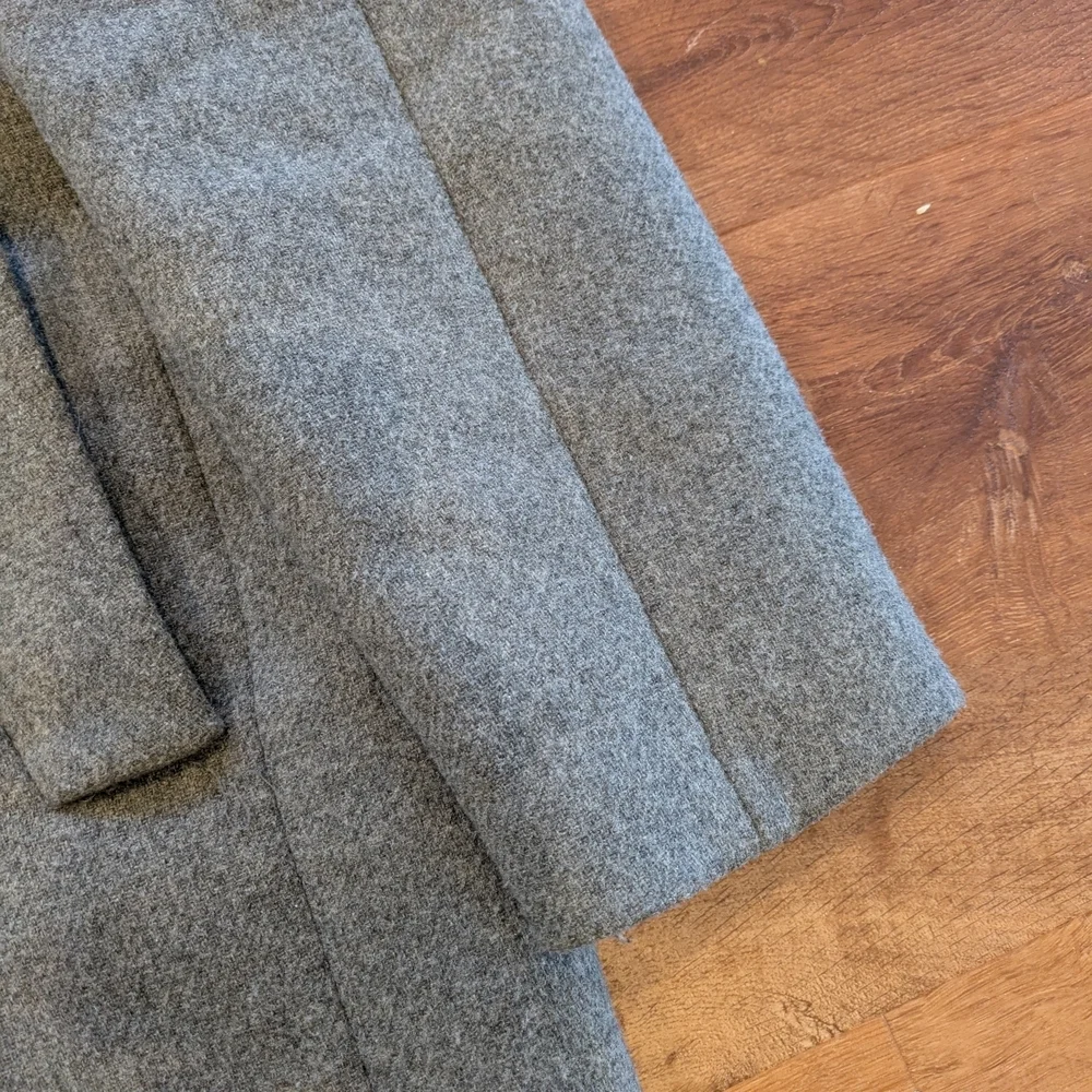 J. Crew Gray Coat - Picture 3 of 7
